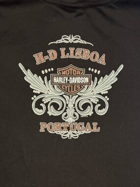 Harley-Davidson Black Graphic T-Shirt